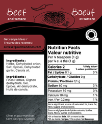 Boeuf et tartare - Épice