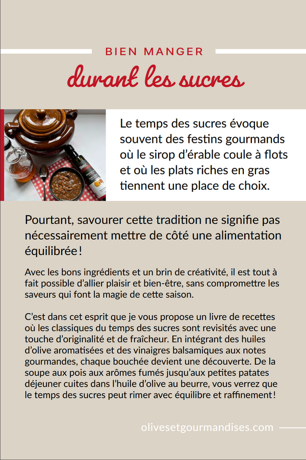Livre électronique "Spécial Temps des sucres"