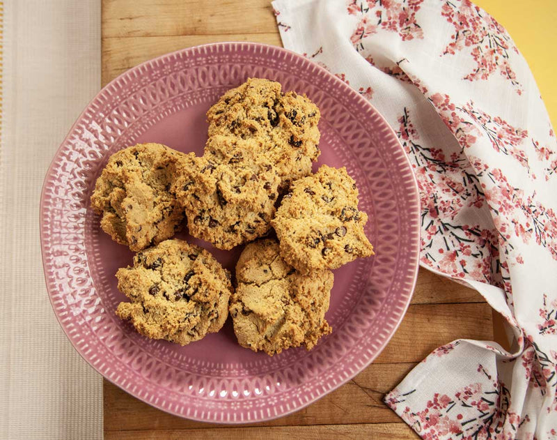 photo biscuit déjeuner choco cerise
