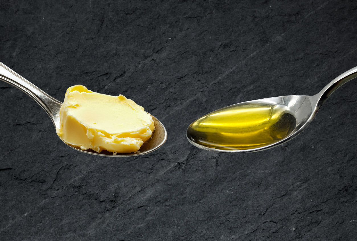 Votre guide d’équivalences pour remplacer le beurre par l’huile d’olive vierge extra en cuisine