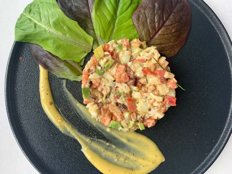 Tartare de homard - Olives et gourmandises