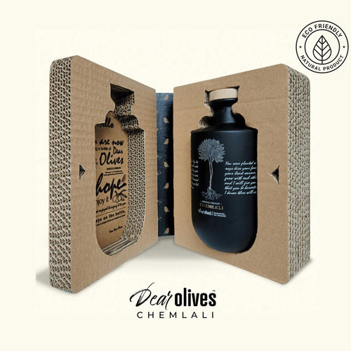 Coffret cadeau prestige - Huile d'olive Chemlali