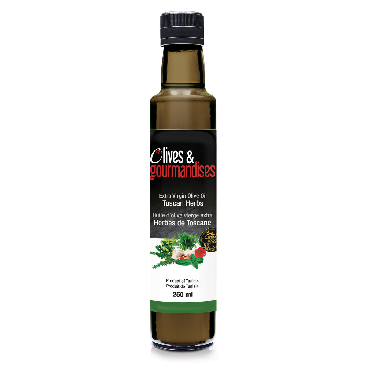 Herbes de Toscane - Huile d'olive de Tunisie - Nouveauté