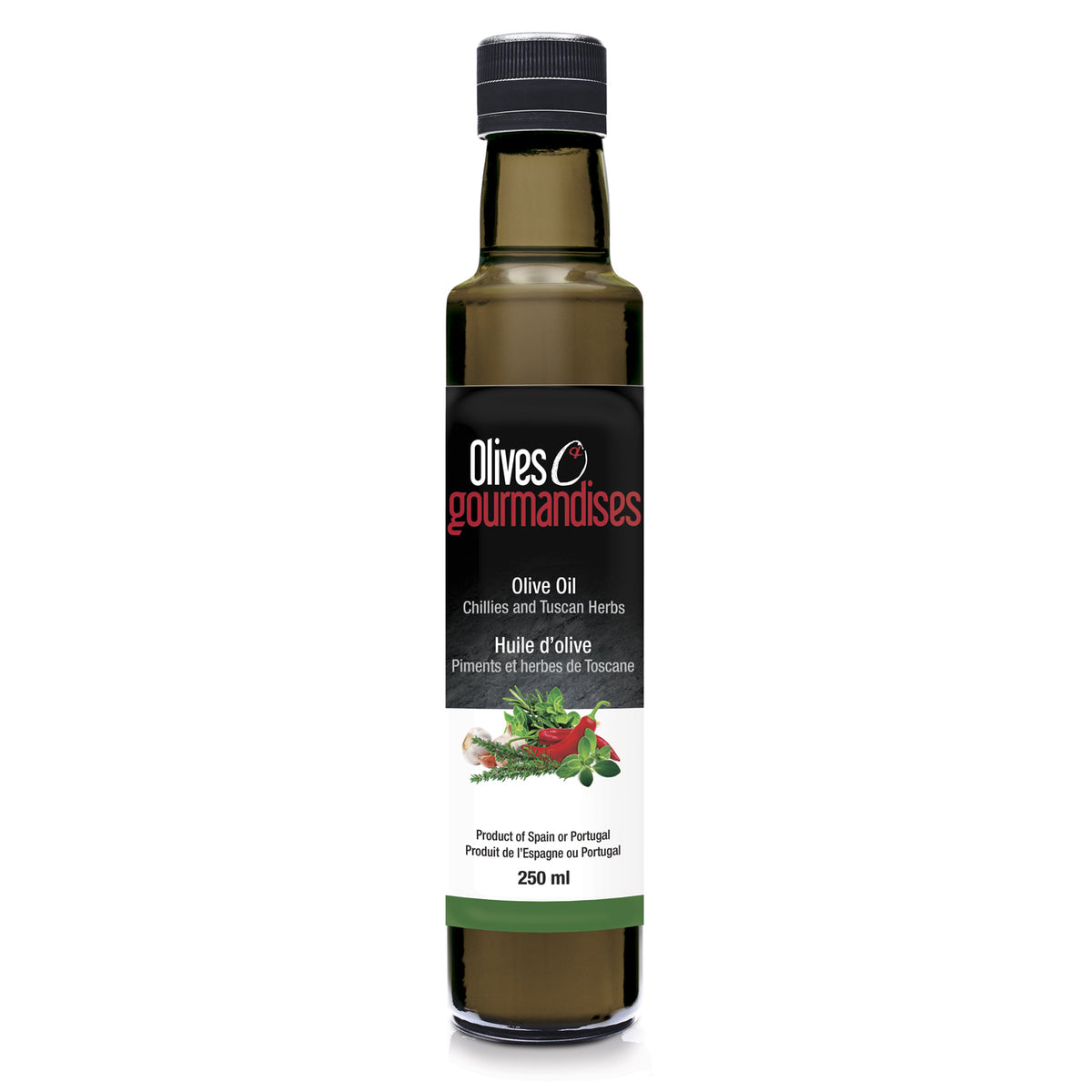 Chillies and tuscan herbs - Olive oil