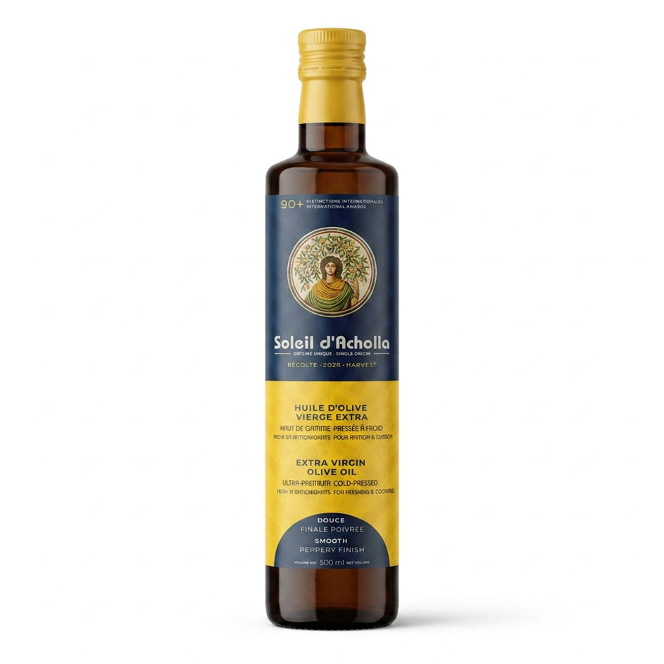 Huile d'olive vierge extra - Soleil d'Acholla douce - 500ml