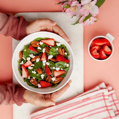 Salade de petits fruits du bonheur